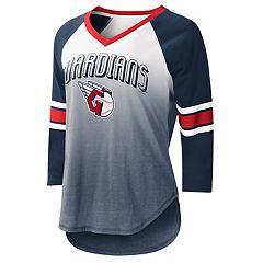 Women's Fanatics Branded Red/Navy Cleveland Guardians T-Shirt Combo Pack