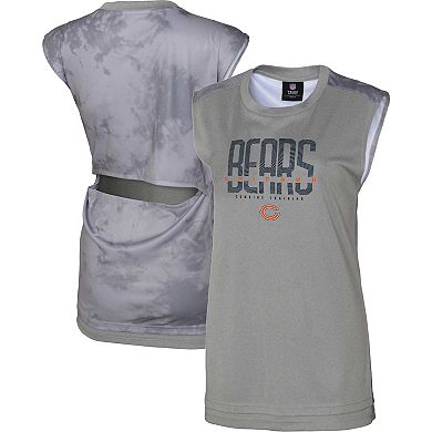 Women's Gray Chicago Bears No Sweat Tank Top
