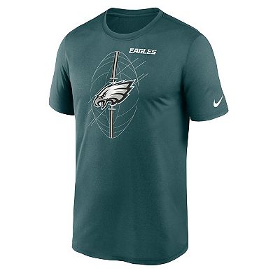 Men's Nike Midnight Green Philadelphia Eagles Big & Tall Legend Icon Performance T-Shirt