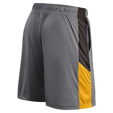 Men's Profile Gray/Brown San Diego Padres Team Shorts