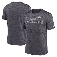 Officially Licensed NFL Men's Gray Big & Tall Long Sleeve - Eagles