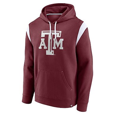 Men's Fanatics Branded Maroon Texas A&M Aggies Gym Rat Pullover Hoodie