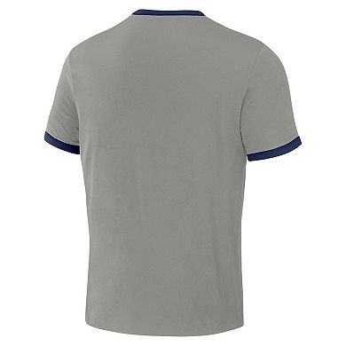 Men's Darius Rucker Collection by Fanatics Navy/Gray New York Yankees Two-Way Ringer Reversible T-Shirt
