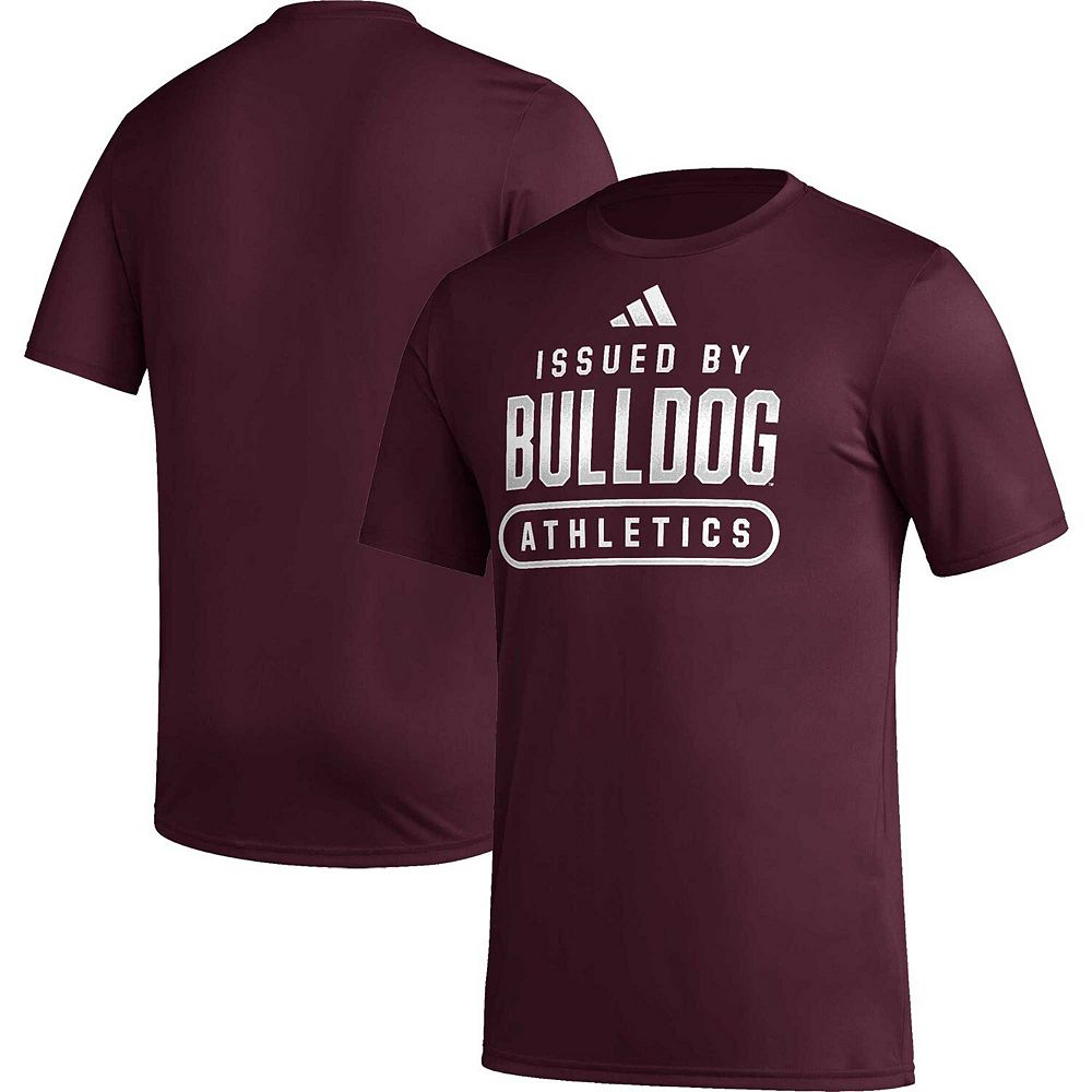 Men's adidas Maroon Mississippi State Bulldogs Sideline AEROREADY ...