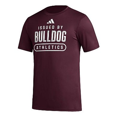 Men's adidas Maroon Mississippi State Bulldogs Sideline AEROREADY ...