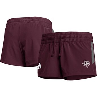 Women's adidas Maroon Texas A&M Aggies 2023 Sideline AEROREADY Shorts