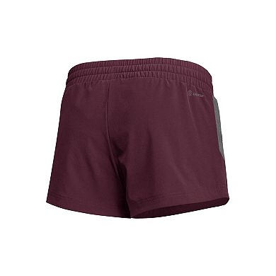 Women's adidas Maroon Texas A&M Aggies 2023 Sideline AEROREADY Shorts