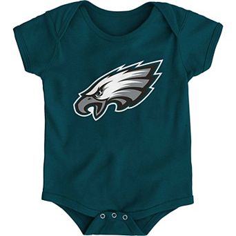 Newborn Midnight Green Philadelphia Eagles Team Logo Bodysuit