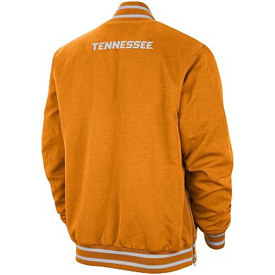 Men's Nike Tennessee Orange Tennessee Volunteers Full-Zip Bomber Jacket