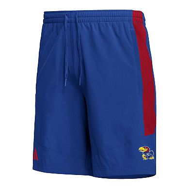 Men's adidas Royal Kansas Jayhawks AEROREADY Shorts