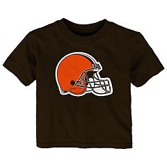 Lids Cleveland Browns Girls Infant Heart to Jersey Tri-Blend Dress - Brown/Orange