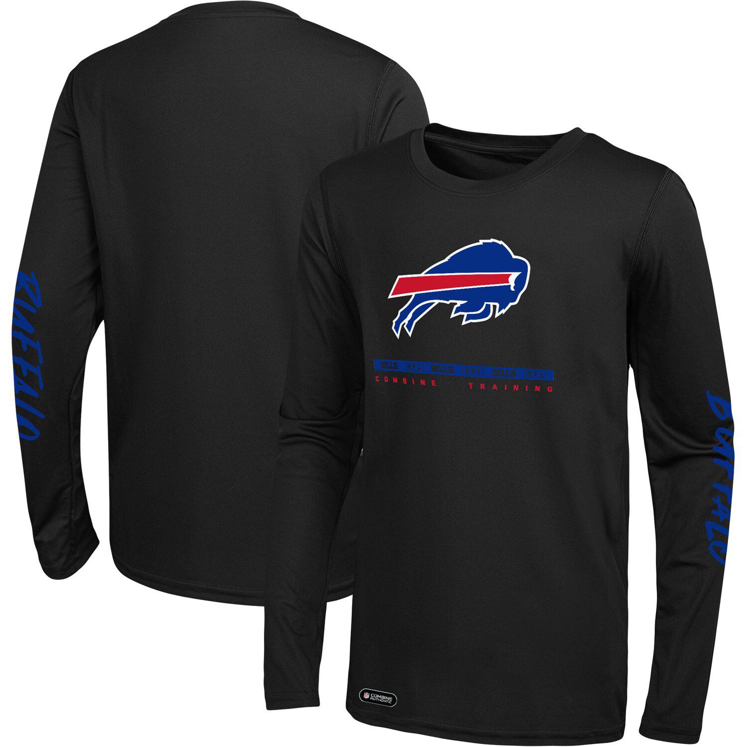 Men's Nike Gray Buffalo Bills Yardline Velocity Performance T-Shirt Size: Small