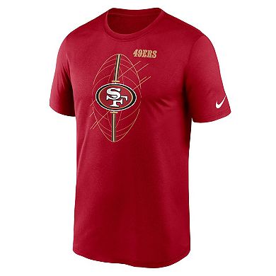 Men's Nike Scarlet San Francisco 49ers Big & Tall Legend Icon ...