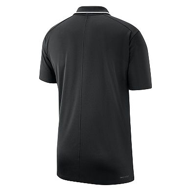 Men's Nike Black Ohio State Buckeyes 2023 Coaches Performance Polo