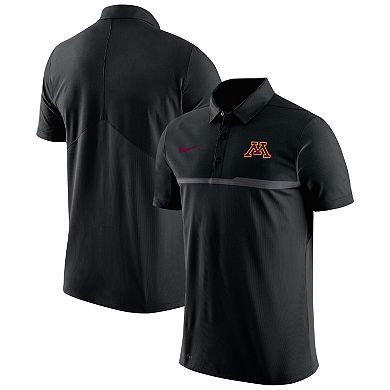 Men's Nike Black Minnesota Golden Gophers 2023 Coaches Performance Polo