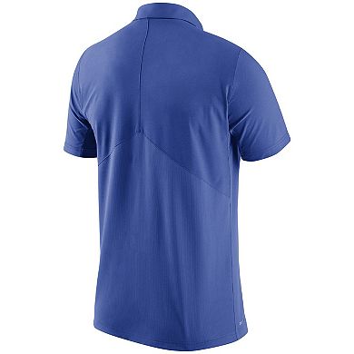 Men's Nike Royal Kentucky Wildcats 2023 Coaches Performance Polo