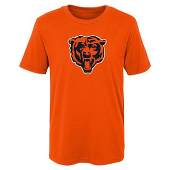 Preschool Orange Chicago Bears Primary Logo T-Shirt