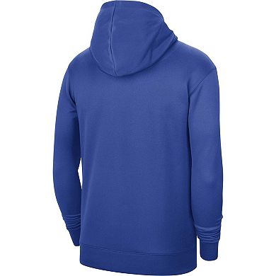 Unisex Nike Royal Dallas Mavericks 2023/24 Performance Spotlight On-Court Practice Pullover Hoodie