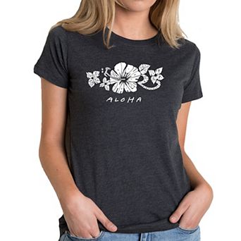 ALOHA - Women's Premium Blend Word Art T-shirt