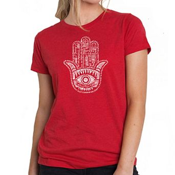 Hamsa - Women's Premium Blend Word Art T-shirt