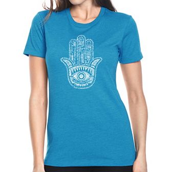 Hamsa - Women's Premium Blend Word Art T-shirt