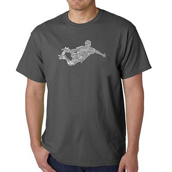 Skateboard - Men's Word Art T-shirt