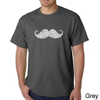 Mustache - Men's Word Art T-shirt