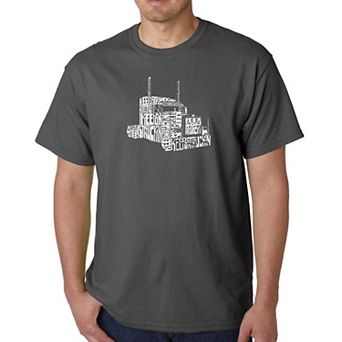 Keep On Truckin' - Men's Word Art T-shirt