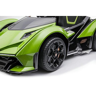 Dakott Lamborghini Gran Turismo V12 Vision Battery Power Ride On Car ...
