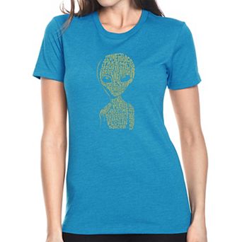 Alien - Women's Premium Blend Word Art T-shirt