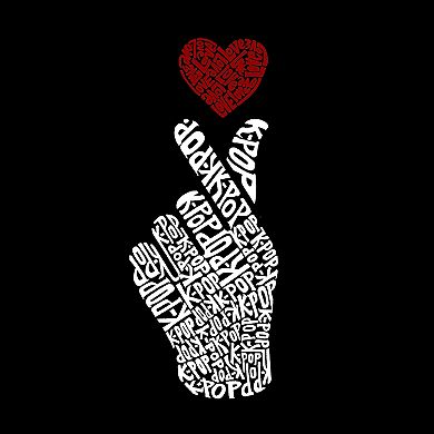 K-Pop - Boy's Word Art T-shirt