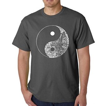Yin Yang - Men's Word Art T-shirt
