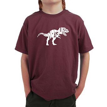 TYRANNOSAURUS REX - Boy's Word Art T-shirt