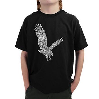 Eagle - Boy's Word Art T-shirt