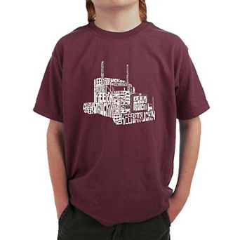 Keep On Truckin' - Boy's Word Art T-Shirt