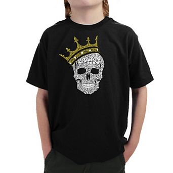 Brooklyn Crown - Boy's Word Art T-shirt