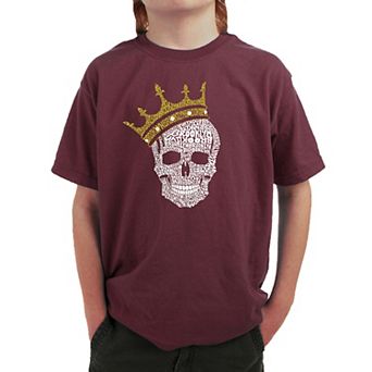 Brooklyn Crown - Boy's Word Art T-shirt