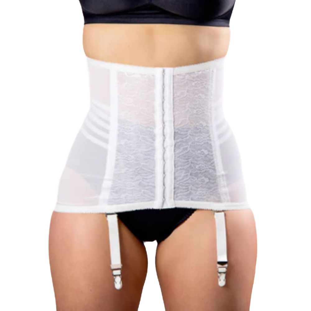 Firm Shaping Waist Cincher w/ Removable Garters
