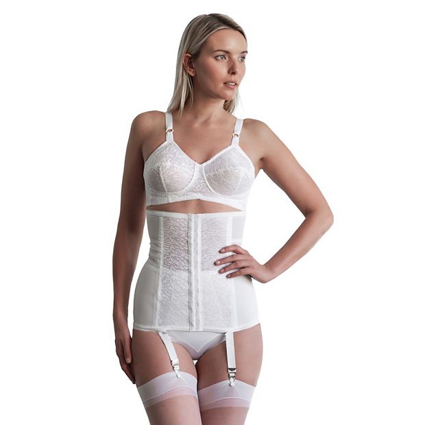 Rago Womens Firm Shaping Fashion Waist Cincher with Removable Garters :  : Clothing, Shoes & Accessories