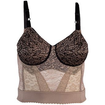 Wireless "Expandable Cups" Longline Bra