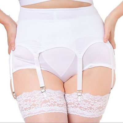 6 Straps Medium Shaping Garter Belt