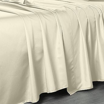 Oversized Flat Sheet 120 X 112 in - Luxurious 608 Cotton