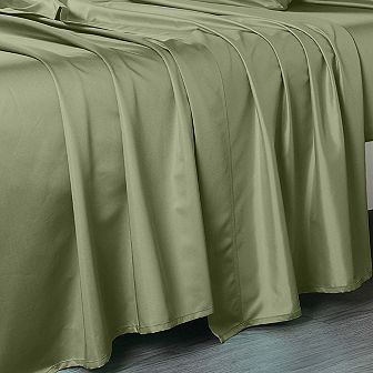 Oversized Flat Sheet 120 X 112 in - Luxurious 608 Cotton