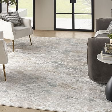Nourison Glam Modern Abstract Indoor Area Rug