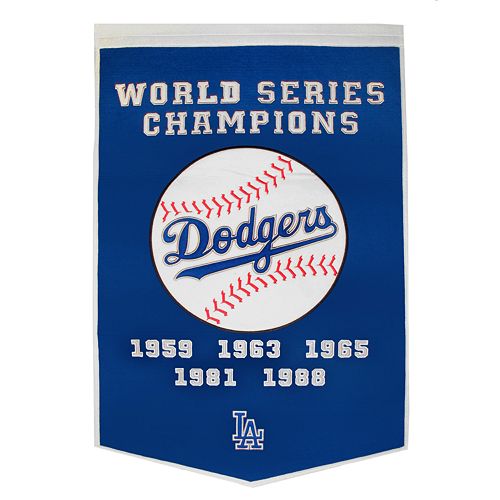 Los Angeles Dodgers Dynasty Banner