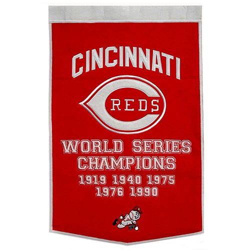 Cincinnati Reds Dynasty Banner
