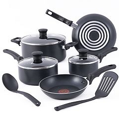 T-Fal Ingenio Expertise Aluminum Nonstick 3-Piece Cookware Set - Black