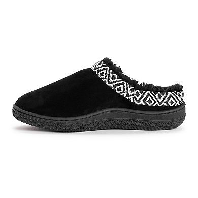 MUK LUKS Women's Faux Suede Clog Slippers