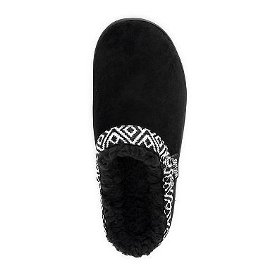 MUK LUKS Women's Faux Suede Clog Slippers