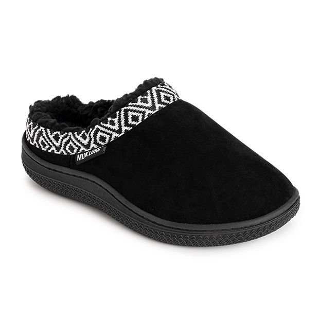 MUK LUKS Women s Faux Suede Clog Slippers